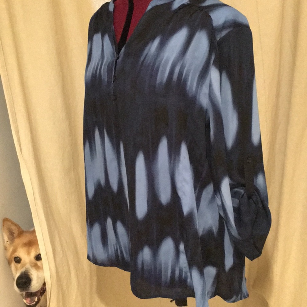 Watercolor Dress Shirt
